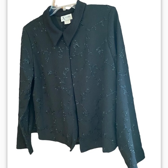 K Studio Jackets & Blazers - K Studio beaded jacket. Size 14. Vintage, made in USA